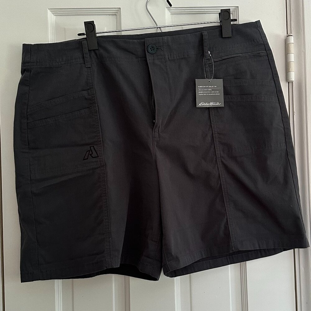 Eddie Bauer Dark Gray Shorts NWT